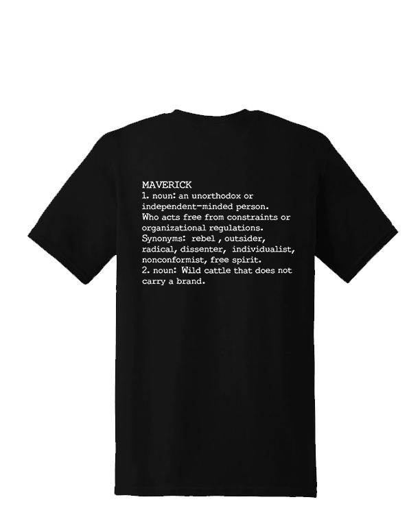 Maverick Dictionary tee