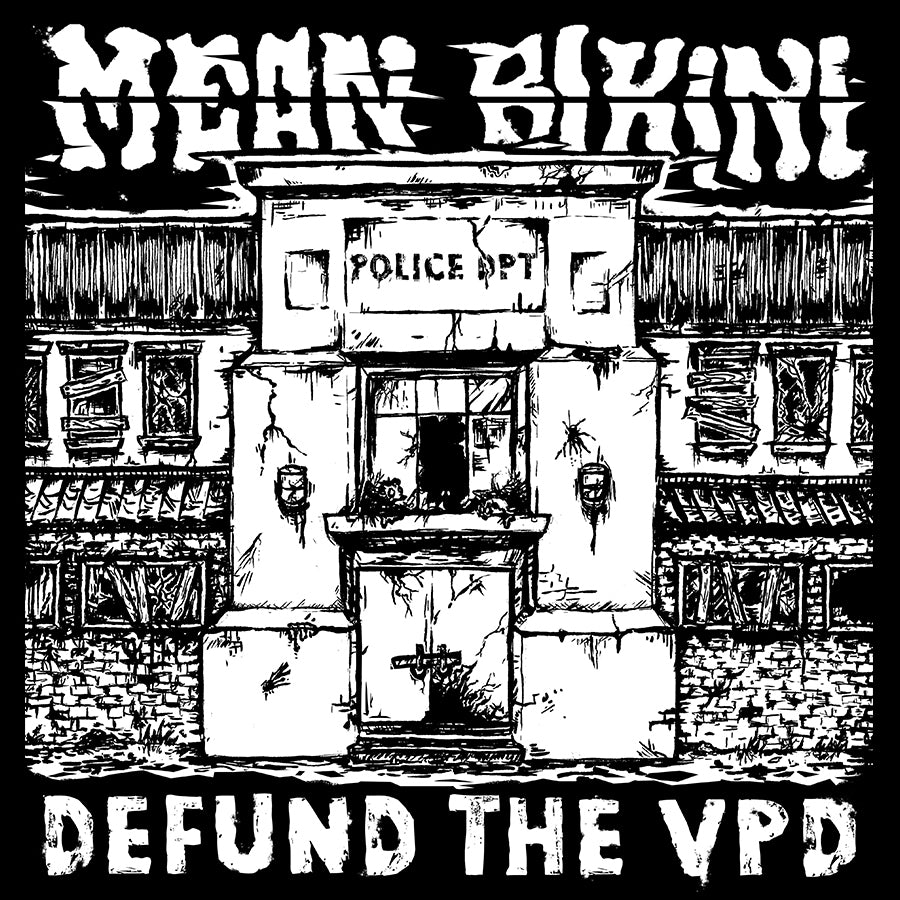 Mean Bikini Defund the VPD sticker