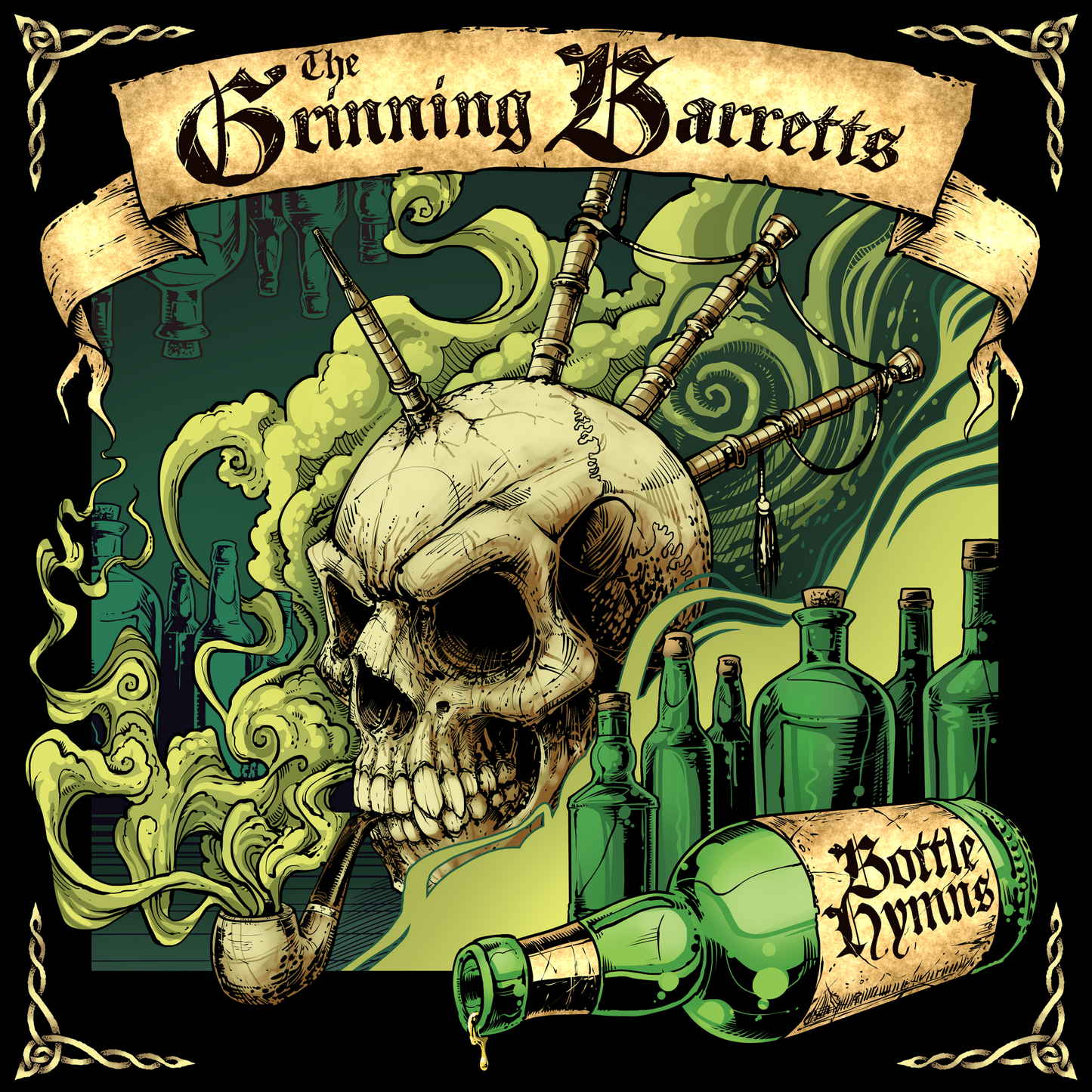 The Grinning Barretts - Bottle Hymns - Outhouse-Records