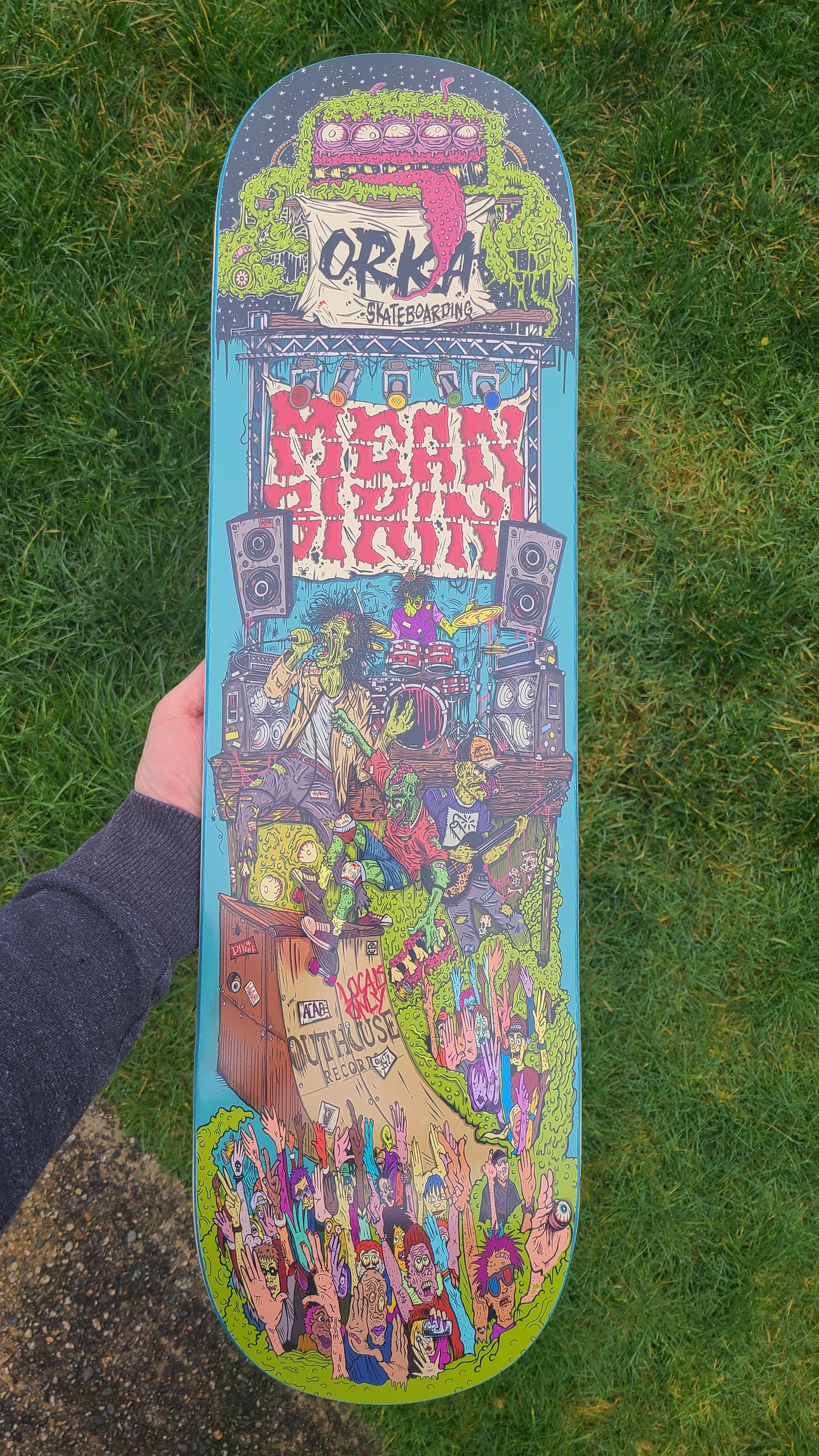 Mean Bikini - Orka Skateboard deck