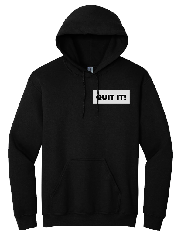 Quit It! eye logo Pullover