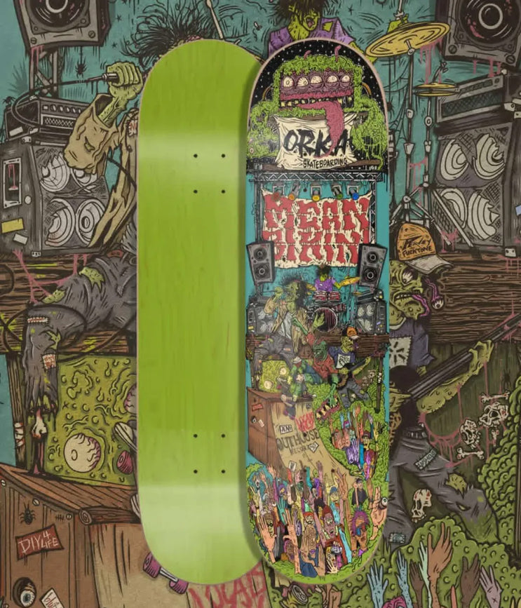 Mean Bikini - Orka Skateboard deck