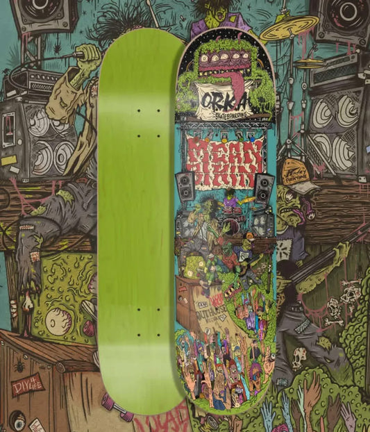 Mean Bikini - Orka Skateboard deck